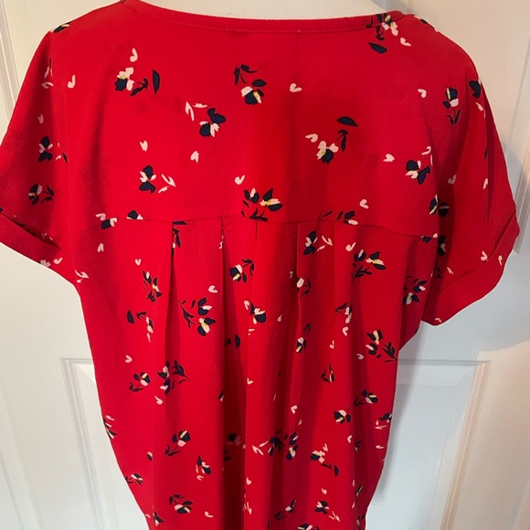 Pleione (anthropology) floral blouse - Picture 4 of 10